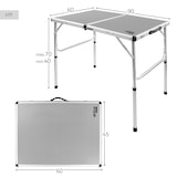 thumbnail of Mesa plegable adaptable en 2 alturas Aktive