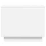 thumbnail of vidaXL Couchtisch mit LED-Leuchten Weiß 50x50x40 cm