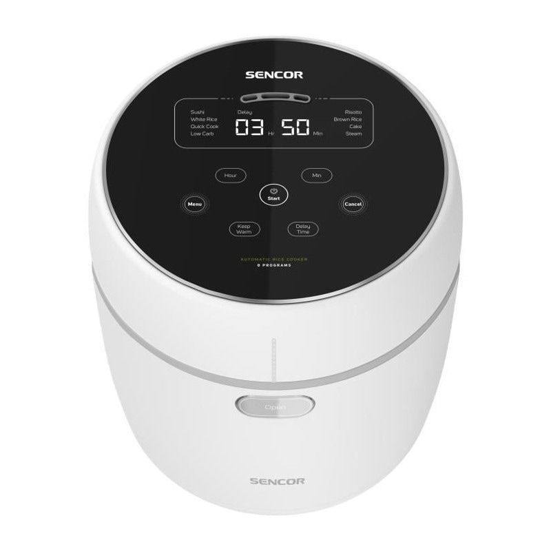 Cuiseur A Riz - Sencor - Srm 0670wh - 350 W - 0,6 L - Blanc