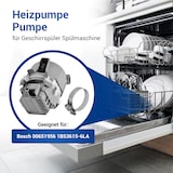 thumbnail of VIOKS Heizpumpe Ersatz für Bosch 00651956 Pumpe für Geschirrspüler Spülmaschine