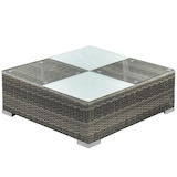 thumbnail of vidaXL 5-tlg. Garten-Lounge-Set mit Kissen Poly Rattan Grau