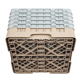 thumbnail of Vaatwaskorf met 36 compartimenten | Max hoogte 25,7cm | 500x500x308(h)mm