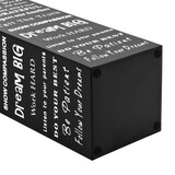 thumbnail of vidaXL Regenschirmständer Text-Design Stahl Schwarz