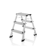 thumbnail of Escada dobrável SOLID IV alumínio hjh OFFICE