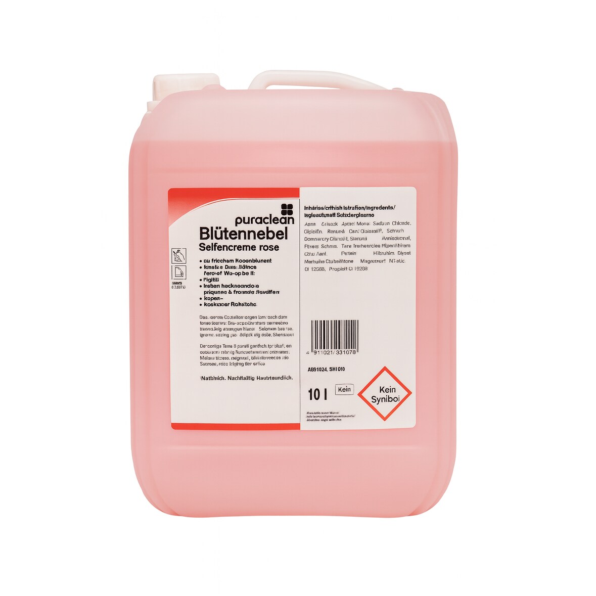 puraclean Blütennebel Seifencreme rose 10 Liter