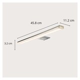 thumbnail of Spot LED pour miroir an aluminium 45,8cm