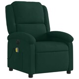 thumbnail of vidaXL Massagesessel Elektrisch Dunkelgrün Samt
