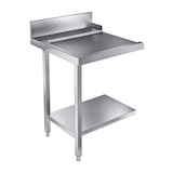 thumbnail of Table de Sortie avec Etagère 700 Gauche Pour 7280.0045 0046          Acier inoxydable 700x750x900mm COMBISTEEL