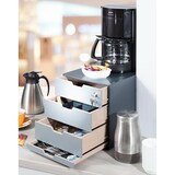 thumbnail of 1 x COFFEEPOINT Tischabfallbehälter von Durable, anthrazit. Passt in die Mitte der anthrazitfarb. Schale. ABS Kunststoff, spülmaschinenfest.