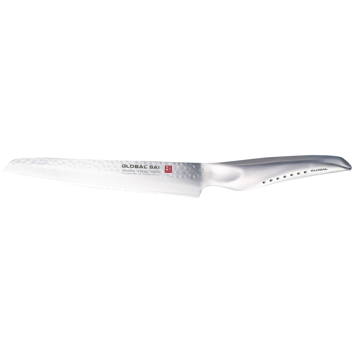 Global Couteau à pain inox M04 17 cm Global SAI- 120143