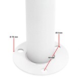 thumbnail of Helloshop26 - Double bloc 12 boites aux lettres sur pieds entrées courrier blanc 16_0000145