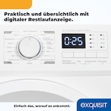 thumbnail of Exquisit Wärmepumpentrockner TWP5803-030 weiss | 8 kg Fassungsvermögen | Energieeffizienzklasse E | Kindersicherung | Auto Abschaltung