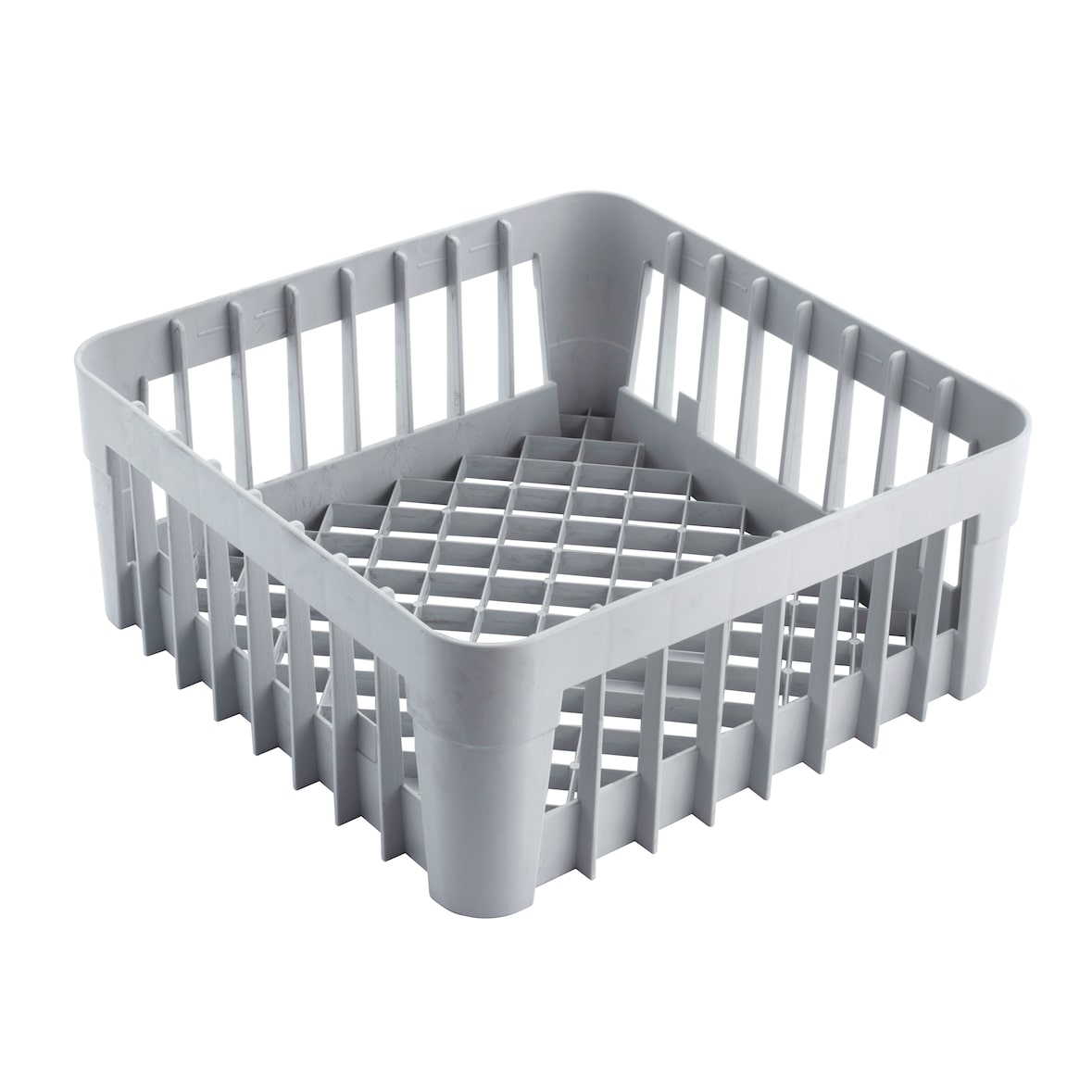 METRO Professional Panier de rinçage pour lave-vaisselle GBL3500, PP, 35 x 35 x 13 cm, gris