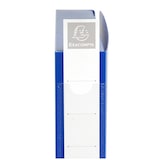 thumbnail of Exacompta - Réf. 54632E - Carton de 10 boites d'archives à pression Dos 40 mm polypropylène 7/10e Opaque - A4 - Bleu