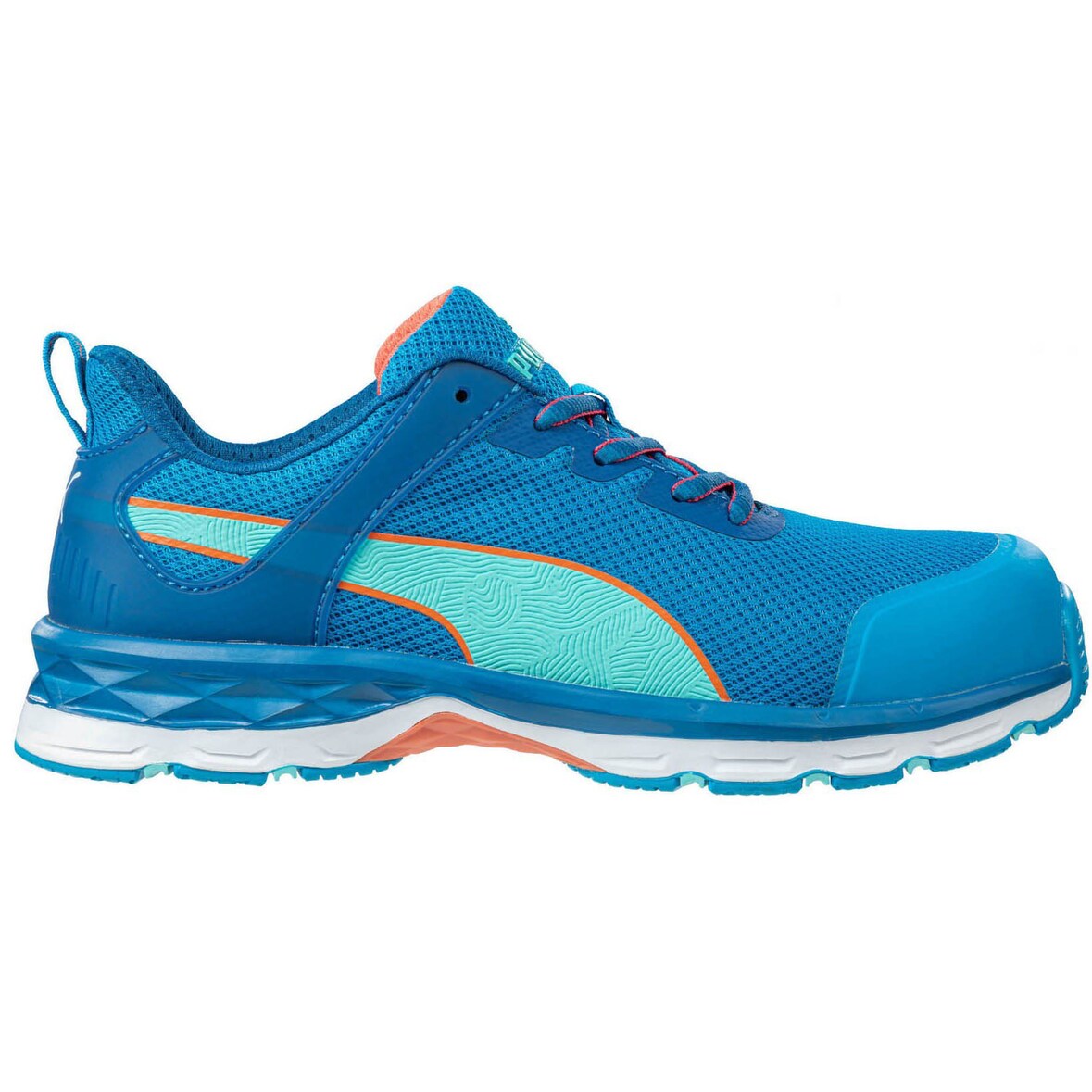 ESD Sicherheitsschuhe S1, Damen, PUMA SAFETY, BEAT WNS LOW, blau