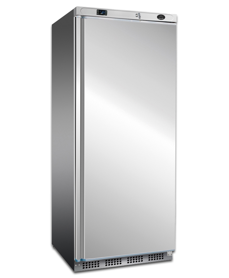 A&S polarny Gastro Edelstahl Kühlschrank Gewerbekühlschrank Lagerkühlschrank 1 Tür 0/+8°C 570 L