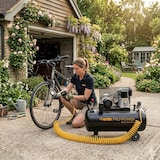 thumbnail of Dreiphasiger Keilriemen-Luftkompressor 300L 10 Bar 4000W 5.5PS VITO 500L/min.