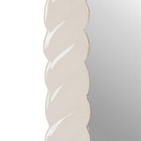 thumbnail of Miroir Torsade en   blanc -  Rectangulaire Métal Amadeus 31.50x24.00 cm