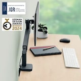 thumbnail of Leitz, Bras pour écran PC,  Support pour moniteur jusqu'à 32",  Leitz Ergo, à faible encombrement, Gris, 64890089