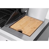 thumbnail of Tarrington House Barbecue a gas con 6+1+1 bruciatori, acciaio/acciaio inox, 172 x 59 x 116 cm, con ripiani laterali, termometro digitale, ruote, nero