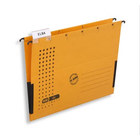 Hängetasche chic ULTIMATE, A4, 240g/m², gelb