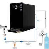 thumbnail of Tafelwasserzapfanlage Sprudelwassergerät BieTal® BT-30 SET schwarz mit Filter