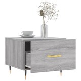 thumbnail of vidaXL Couchtisch Grau Sonoma 50x50x40 cm Holzwerkstoff