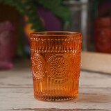 thumbnail of Trinkgläser orange 280ml Wasergläser Saftgläser Vintage Retro Boho 4 Stück