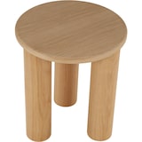 thumbnail of tectake Table d'appoint ronde SISI avec pieds en bois massif - Chêne clair - 405954