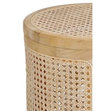 thumbnail of SIT Möbel Korb mit Rattan-Geflecht | rund | abnehmbarer Deckel | Teak natur | B 40 x T 40 x H 53 cm | 05356-01 | Serie RATTAN