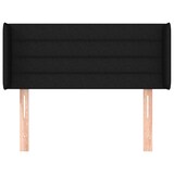 thumbnail of vidaXL Kopfteil mit Ohren Schwarz 93x16x78/88 cm Stoff