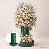 thumbnail of Nass Steckschaum Ziegel 50x11x9cm mit Schale Gitter Frischblumen Schnittblumen Blumen Steckmasse Steckschwamm Blumensteckschaum Floristikbedarf