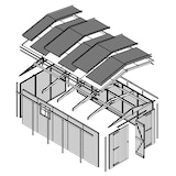 thumbnail of Garaje de madera M101 – 493 x 303 cm – 15 m2