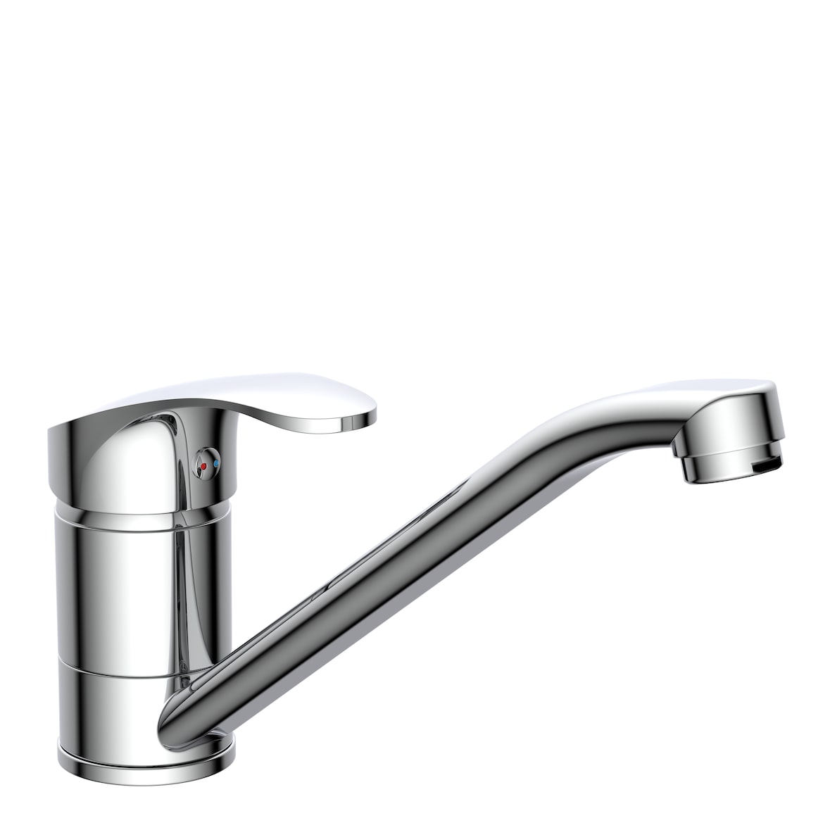 K1 Spültischarmatur, Chrom, küche, Wasserhahn Küche, Küchenarmatur, Mischbatterie Küche