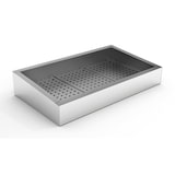 thumbnail of Combisteel crushed ice inbouwcontainer met helling en wateraansluiting