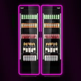 thumbnail of Armoire réfrigéré ventilé visicooler – KIWI-ILLUMIA 1270 BLK