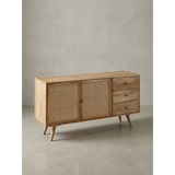 thumbnail of Mangoholz Sideboard, Unique Design, Stabile Konstruktion, Großer Stauraum. 140x40x75 cm | Kadima Design