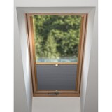 thumbnail of Dachfensterplissee Faltrollo Thermo verdunkelnd passend für Velux S01 Blau