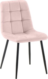 thumbnail of Esszimmerstuhl FIGAD - Samt Pink 45x55x84 cm | Essstühle Esszimmerstühle Küchenstühle Wohnzimmerstühle