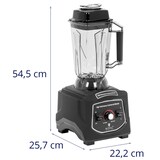 thumbnail of Royal Catering Liquidificador de copo - 1680 W - 2,5 l - modo pulsar - 24500 rpm -