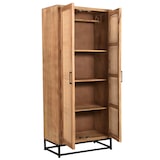 thumbnail of SIT Möbel Schrank | 2 Türen | Mango mit Rattan-Front | Serie CANE | B 80 x T 40 x H 180 cm | natur