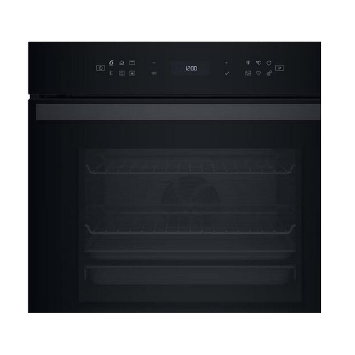 WHIRLPOOL Four Intégrable Multifonction 73l 60cm Pyrolyse Noir WOI68PT1SBAF