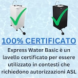 thumbnail of Express Water Basic Plus Bianco, Lavandino Lavello, Portatile Autonomo Trasportabile, con Comando a Pedale con Kit Acqua Calda, Certificato per ASL
