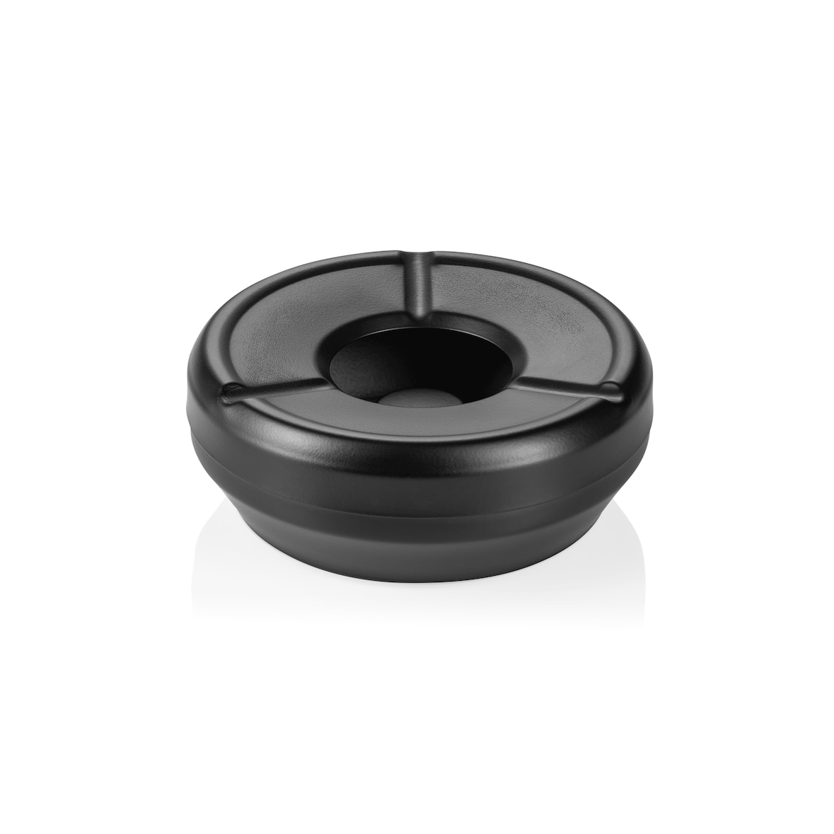 WAS Germany - Windasbak, Ø 12,5 cm, zwart gepoedercoat, roestvrij staal