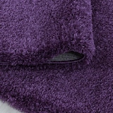 thumbnail of Teppich Schlafzimmer Hochflor Unifarben Samtweich Waschbar Strapazierfähig Wohnzimmer Violett 140x200 cm – SALZACH von Kadima Design