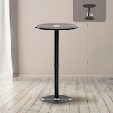 thumbnail of Mesa de bar redonda Hereford preto/ preto/60 cm