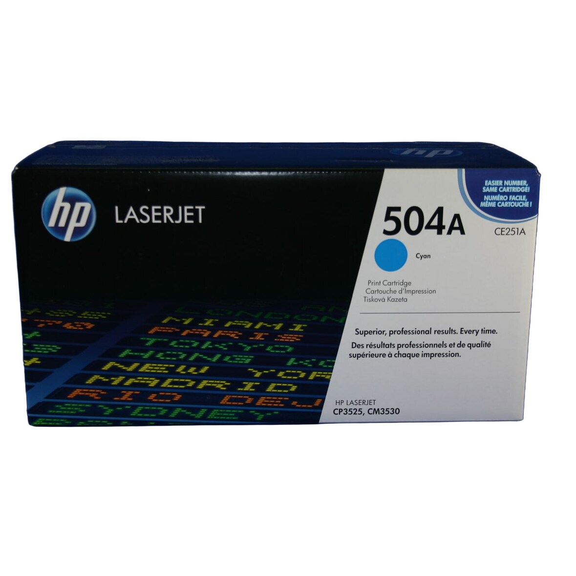 Hp Cartridge No 504a Hp504a Hp 504a Cyan (ce251a)