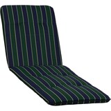 thumbnail of Paspelauflage Rollliege blau dunkelgrün gestreift