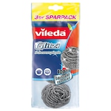 thumbnail of Vileda Pagliette Glitzi Inox 2+1 in acciaio grigio