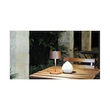 thumbnail of Lámpara de mesa LED recargable y regulable Olivia pro mini corten